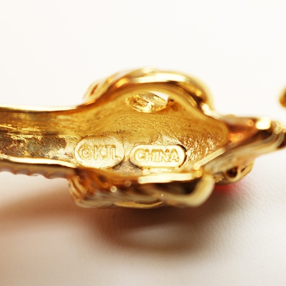 🏆 BOOKPIECE Kenneth Jay Lane Ram's Head Bracelet - Picture 16 of 16